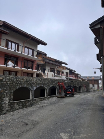 tous les travaux de façade et de grèse sont réalisés
